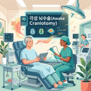 ai thumbnail illustration 각성 뇌수술Awake Craniotomy 1787236257