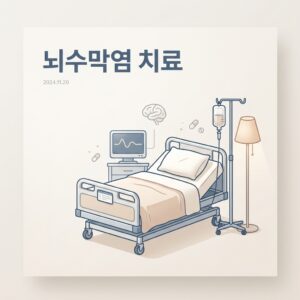 ai thumbnail minimal 뇌수막염 치료 1786760847